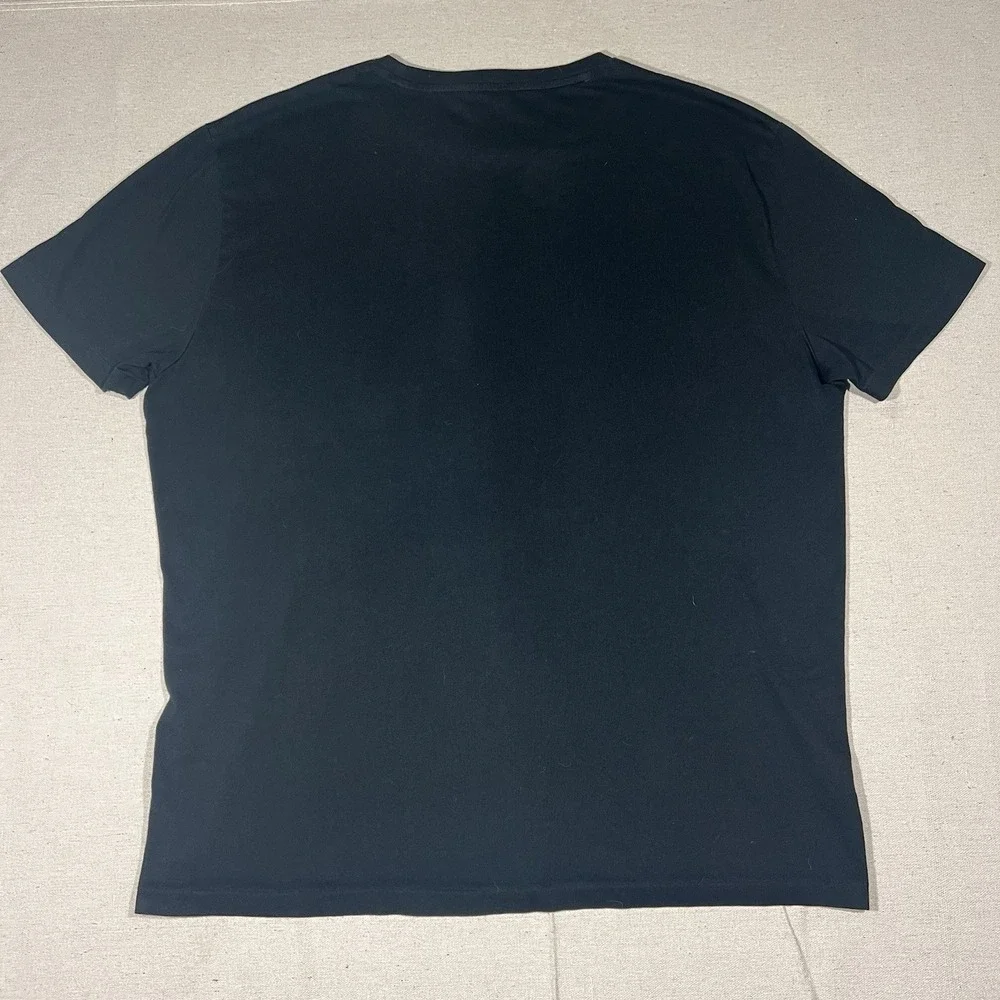 Polo Ralph Lauren Mens XL ATL Crest Custom Slim Fit Black T-shirt Preppy Atlanta